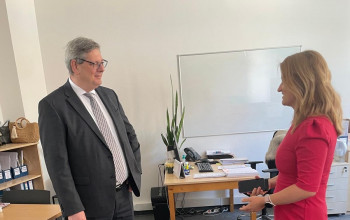 Minister spravodlivosti Boris Susko navštívil kanceláriu Centra právnej pomoci v Trenčíne